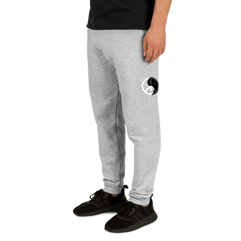 Unisex Joggers with peacewearusa design