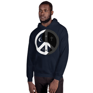 Unisex Hoodie with peace wear design