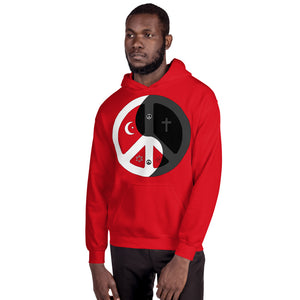 Unisex Hoodie with peace wear design