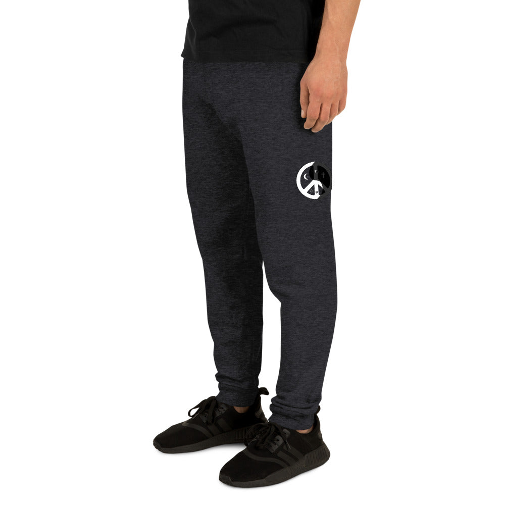 Unisex Joggers with peacewearusa design