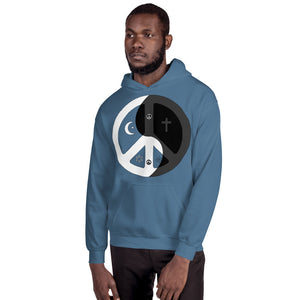 Unisex Hoodie with peace wear design