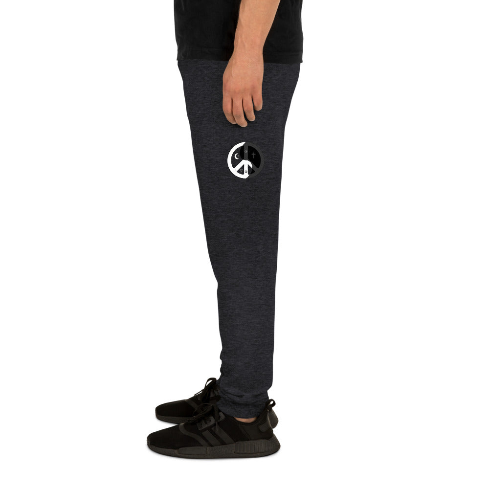 Unisex Joggers with peacewearusa design