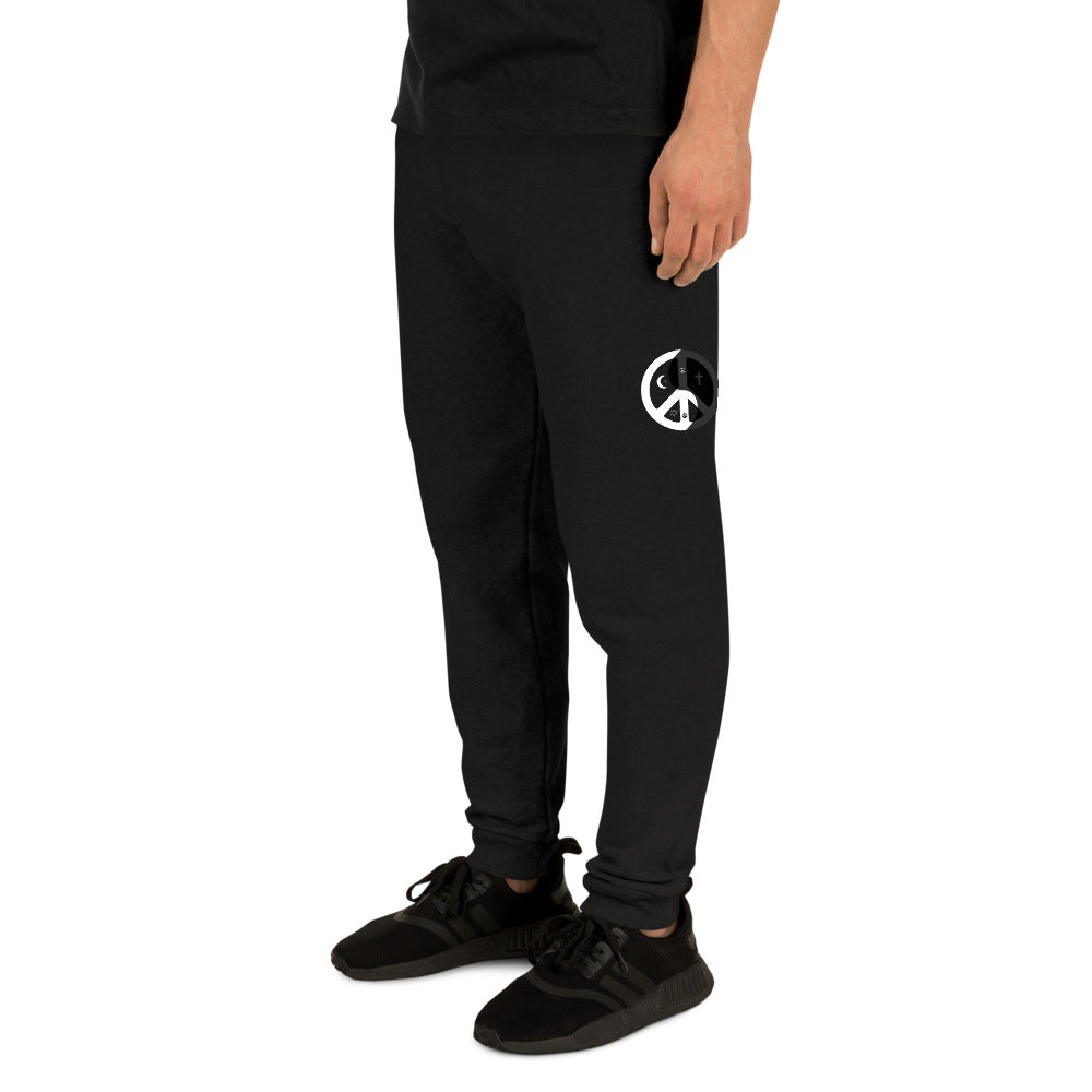 Unisex Joggers with peacewearusa design