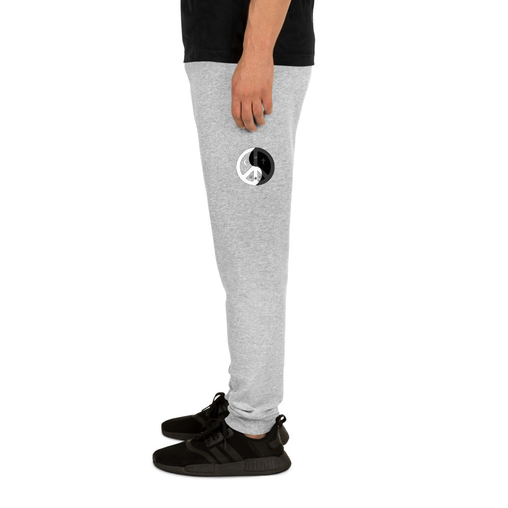 Unisex Joggers with peacewearusa design