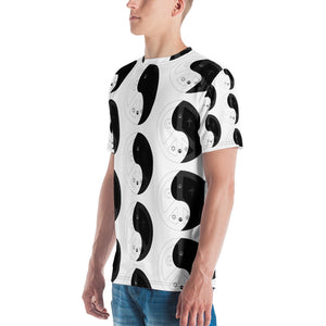 Men's T-shirt Pattern Print with peace wear design logo