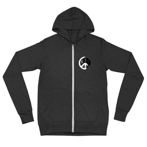 Unisex zip hoodie