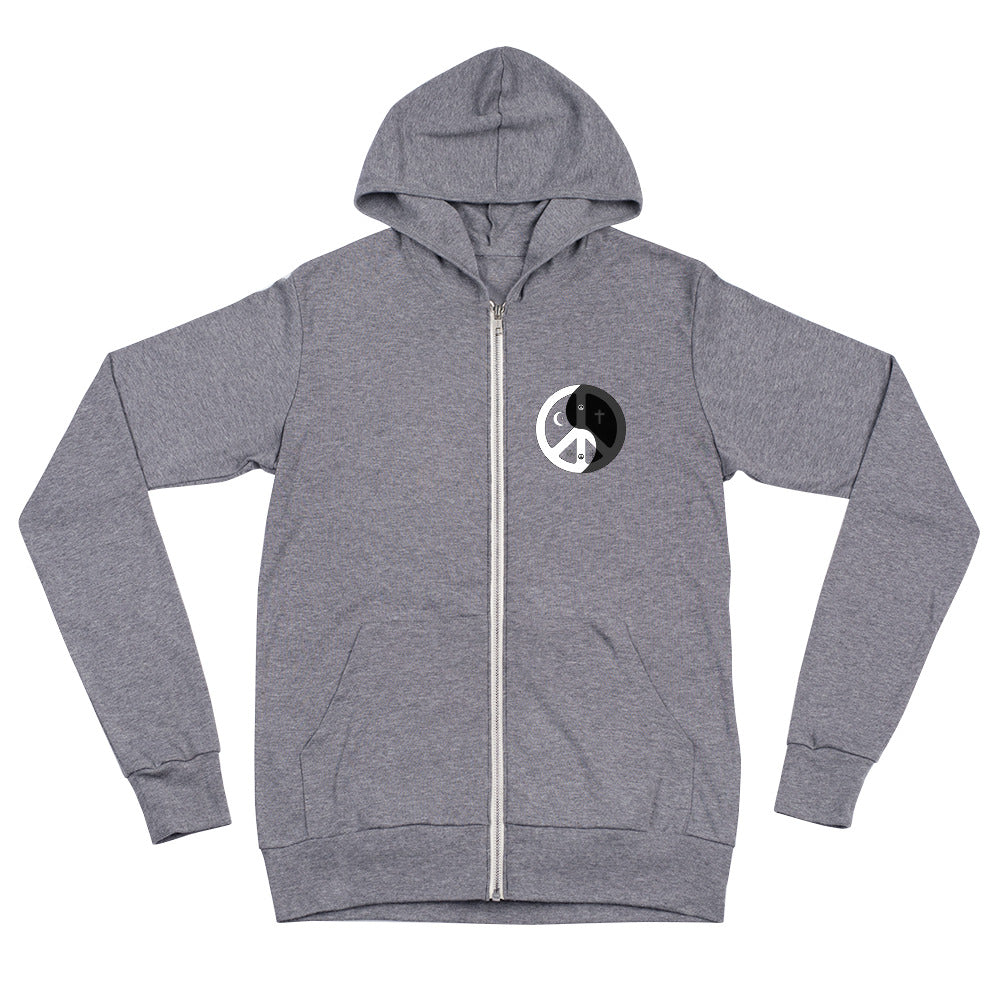 Unisex zip hoodie